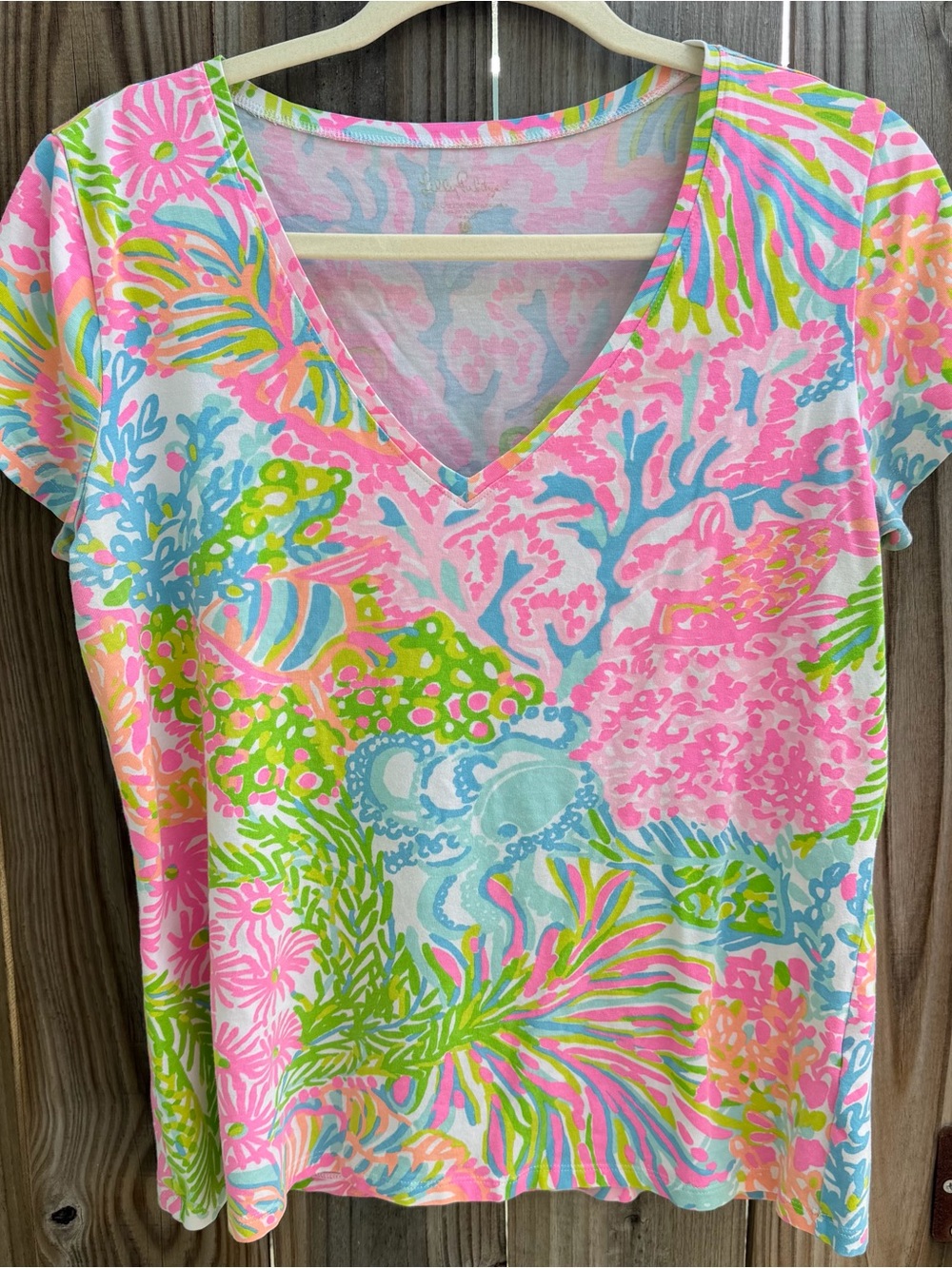Lilly Pulitzer Michele V-Neck Tee